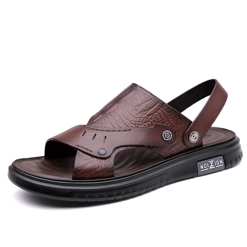 Summer new sandals men's trend beach shoes casual wear dual-purpose cool slippers men