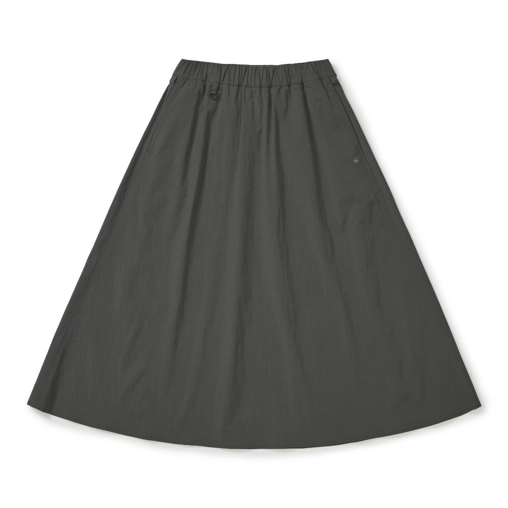 [Snowpeak] Root Flare Long Skirt Rustic Khaki (S26MWRSK61)