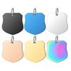 10Pcs Blank Dog Pet ID Tags Plate Cat Collar Identification Tactical Metal Anti Lost Tag Puppy Cat Name Address Pendant Keychain 7