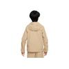 Nike Woven Tech Series Loose Fit Hooded Zip-Up Long Sleeve Jacket Kids Jacket Beige Black HQ8911-297