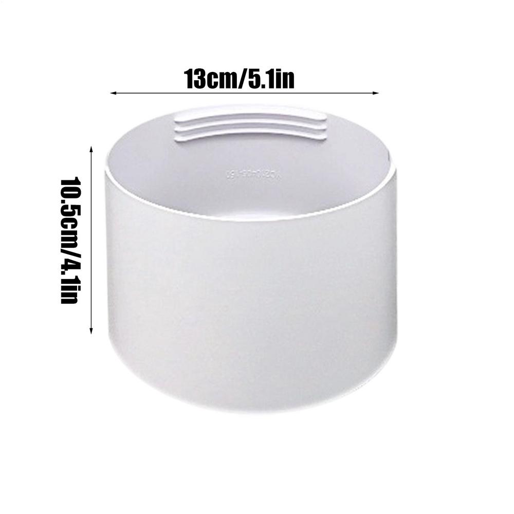 Portable AC Exhaust Hose 5.1/5.9 Inch Exhaust Duct Extension Pipe Docking Connector For Intake Outlet Cooling Heating Mobile