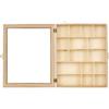 Display Case - ARTEMIO - Wood - 23 X 28 Cm - Brown