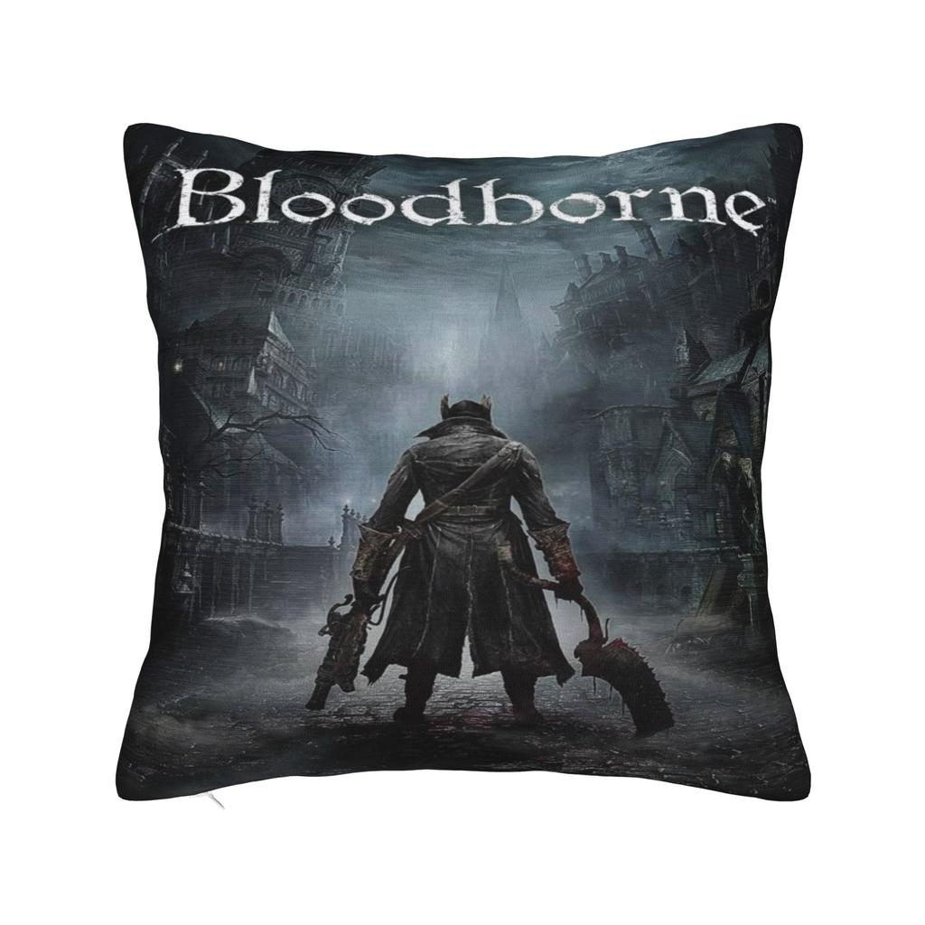 Bloodborne  Printing Pillowcase Cushion Cover  Throw Pillow Cover Y2K Seater Decor Zippered Multi-Size