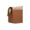 Michael Kors Mk Greenwich Casual Commuter Monogram Logo Buckle Fabric Shoulder Bag Women shoulder bag Acorn-Brown 30S2GGRL2J-230