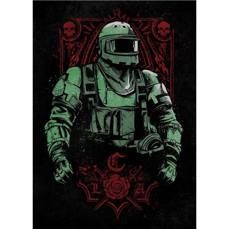 Mw ii cartel map posters canvas painting reaper Simon ghost riley map wall art book print for living room home decor