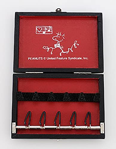 SNOOPY with Music Reed Case for Bassoon Holds 5 Reeds