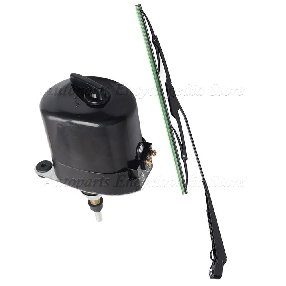 7731000001 Fit For Willis Jeep Tractor 0390506510 Universal 12V Windscreen Wiper Motor Or Arm With Blade 01287358