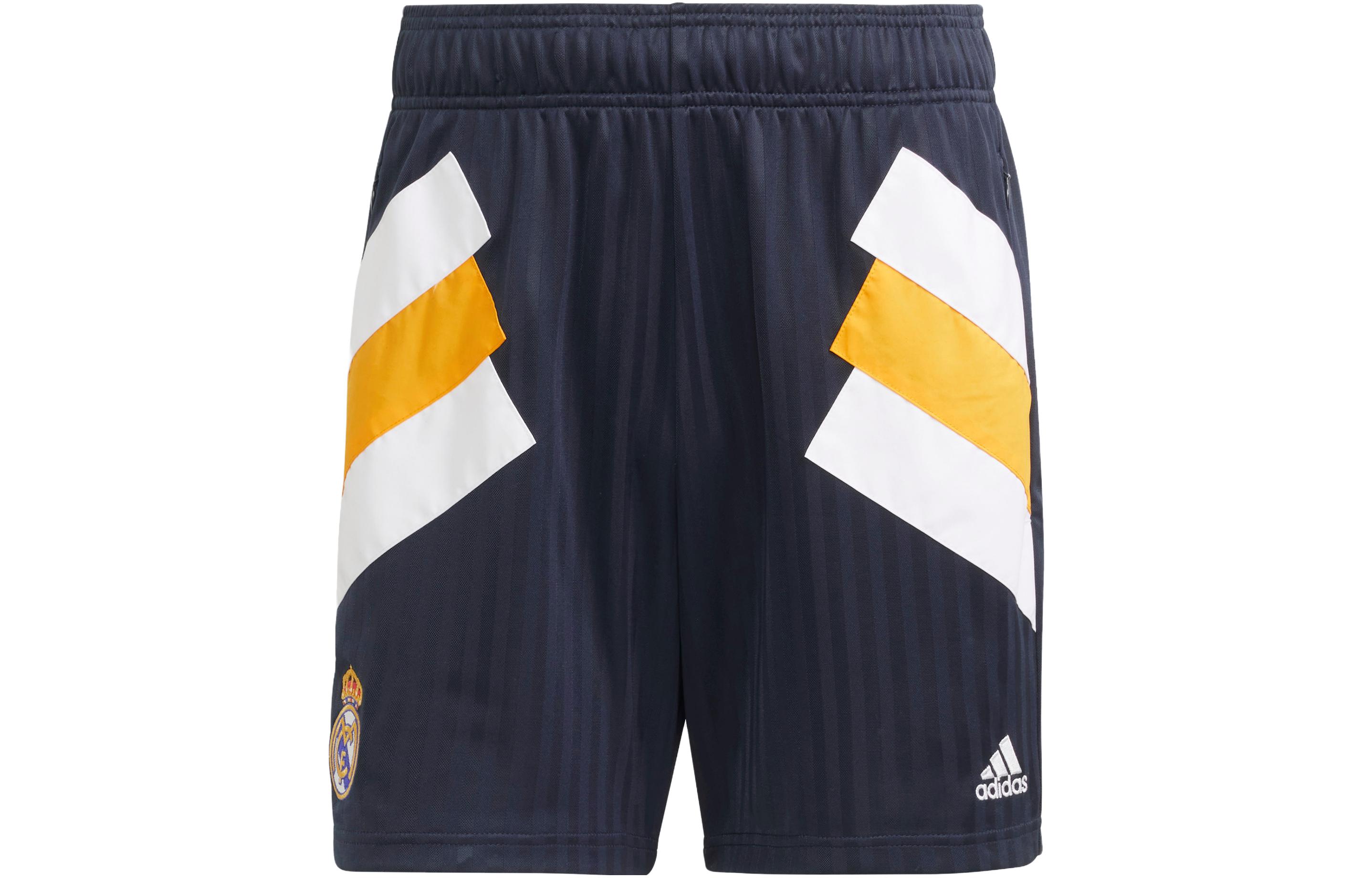 Adidas Real Madrid Casual Shorts Men s Dark Navy Blue Moderate HT6457 XXL