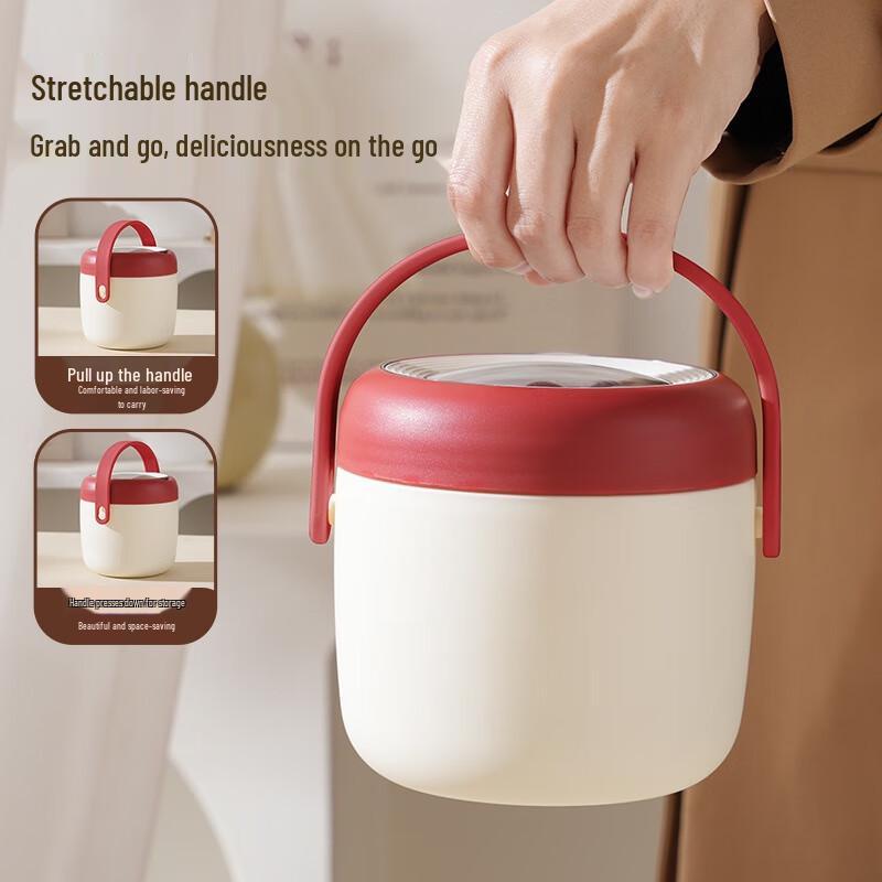Bai Chun Bao Double-Layer Insulated 304 Stainless Steel Lunch Box