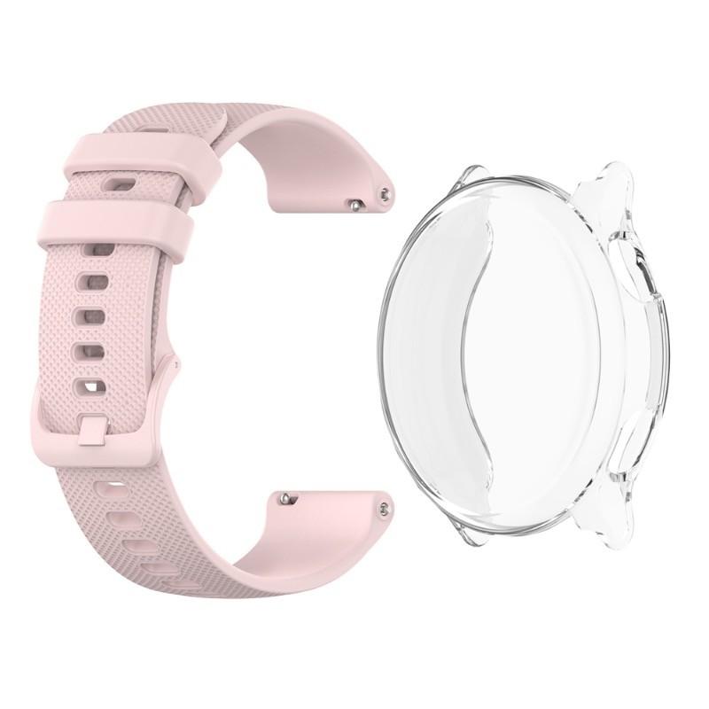 Oficiální silikonový řemínek s TPU ochranným krytem pro Garmin Active 6 Active5 Vivoactive 6 5