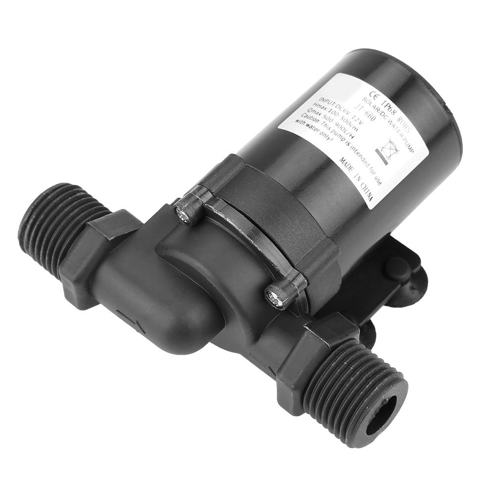 Mini DC Brushless Water Pump for Solar Water Heater 12V 0‑80 celsius