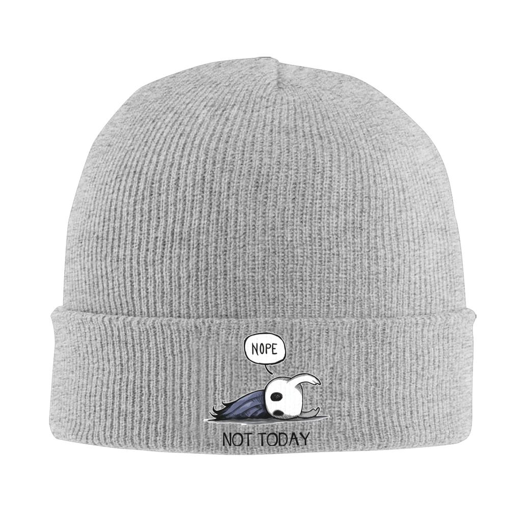Kawaii Cute Game Hats Autumn Winter Skullies Beanies Fashion Hollow Knight  Cap Female Male Acrylic Knitted Caps
