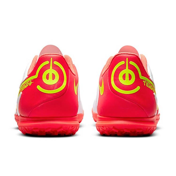 Nike Legend 9 Club TF Turf Sports Shoes White/Red Men's DA1193-176