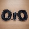 5-50MHz HF Horizontal Dipole Antenna Ham Radio Shortwave Antenna Horizontal Balun Antenna for Emergency Communication