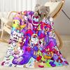 Digital Circus5 Blankets are suitable for living rooms,making them an ideal choice for outdoor travel and gifts.