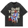 Bad Bunny Debí Tirar Más Fotos World Tour 2025 2026 T Shirt women DTMF Funny Frog Oversize 100% Cotton Apricot Vintage Washed Tees