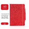 Exquisite Glitter Sequin Strap Journal: Personalized Creative Diary Notebook