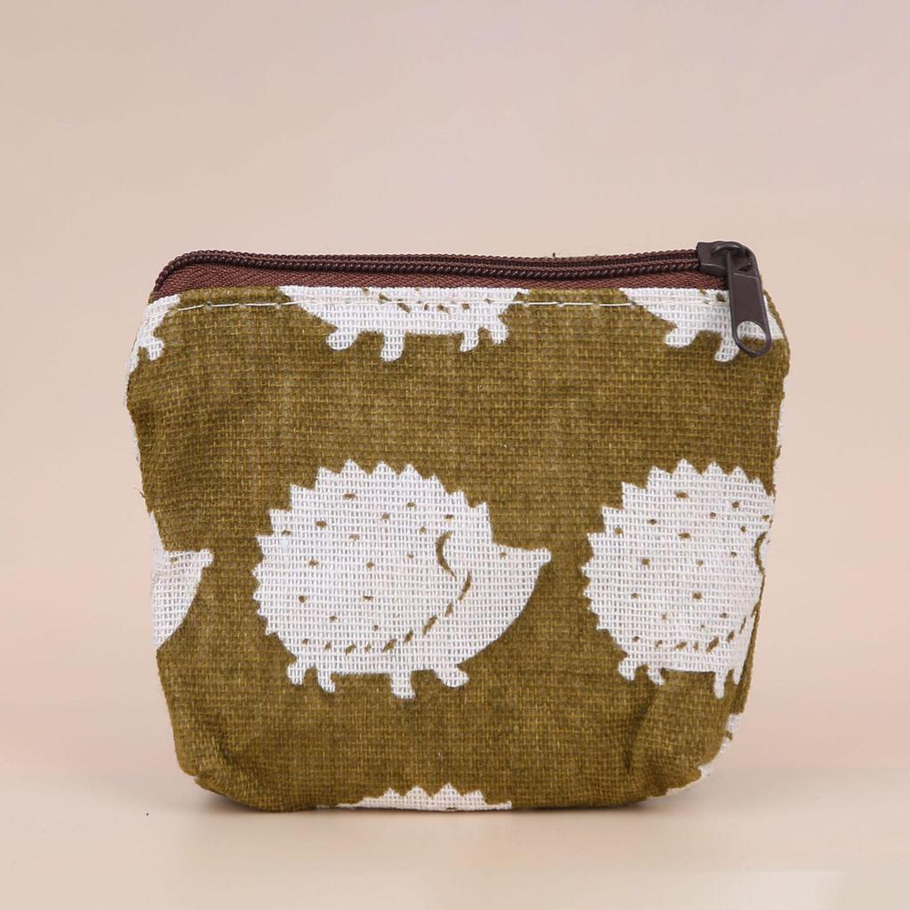 Portable Multi-Purpose Cartoon Storage Bag - Large Capacity for Lipstick, Sanitary Pads, Period Essentials, and Coins