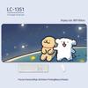 Extra-Large Heated Anti-Slip Cartoon Mouse and Keyboard Pad - Comfortable Desk Pad for Office & Gaming