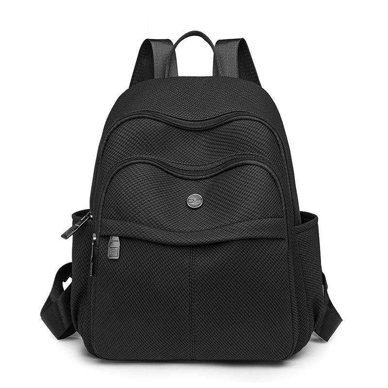 Женский туристический рюкзак однотонный