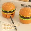 Cute Hamburger LED Desk Lamp Creative Burger Light Rechargeable Cartoon Night Light Eye Protection Kids Reading Lamp