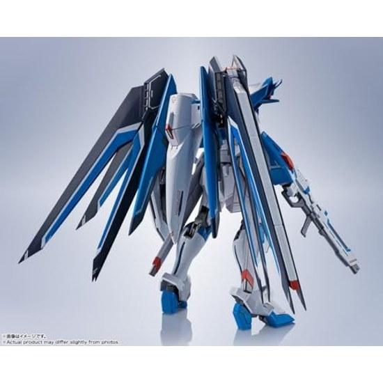 TAMASHII NATIONS METAL ROBOT Spirits Mobile Suit Gundam SEED FREEDOM Rising approximately 140mm ABS PVC die-cast manufactured painted movable figure