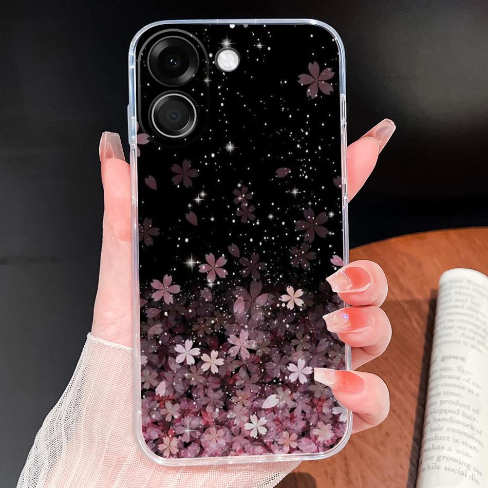 For Poco X8 Pro Max 5G Phone Case Leisure Style Soft Cover Transparent Silicone Funda For Poco X 8 Lightweight Anti Drop Bumper