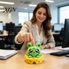 Stress Ball Alternative 1/3Pcs 3D Printed Animal Clicker Toy Cartoon Mouse Frog Bee Relaxation Finger Decompression Button Fidget Anxiety Relief Desk