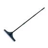 Artificial grass rake, 3-piece pole lawn brush with non-slip handle for walkways in the garden, on the terrace, for efficient   removal of fallen l