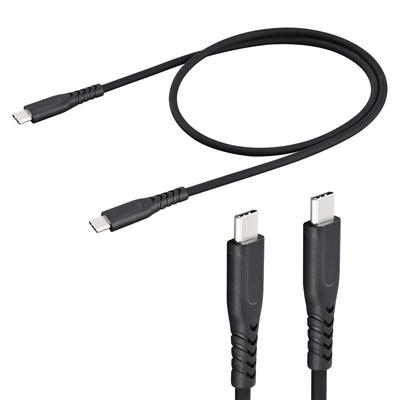 SEIWA USB To C Cable Fast PD Compatible with Various Data Transfer Cable, Break-Resistant, Soft, Antibacterial, 60cm, Type-C D648, Charging,