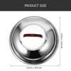 Pot Lid Stainless Steel Kitchen Supplies Metal Lid for Cooking Anti-Scald