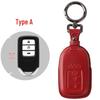 Genuine Leather Key Case for Honda Civic 11th Gen, Accord, Lingpai, Crown Road, CRV - Handmade Cowhide Key Bag