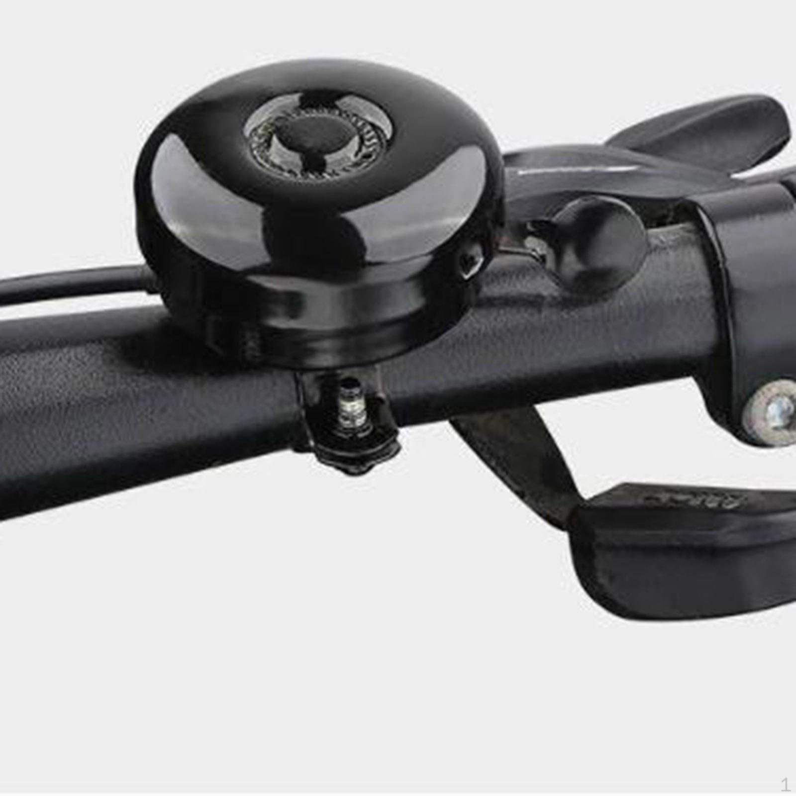 

Велосипедный звонок Компактное оборудование Легкая установка Аксессуар Классический для дороги чёрный