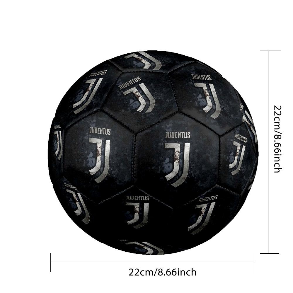 Juventus F.C. posterIndoor Soccer Ball Colorful All Ages Machine Stitched PVC Competition Ready Durable High-Bounce