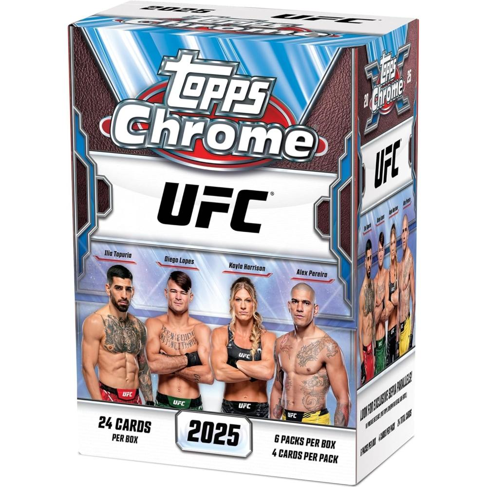 2025 Topps UFC Chrome Стоимость
