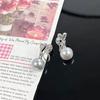 Korean Style Retro Pearl Ear Clip for Women - Mosquito Coil Holder, No Piercing, High-End, Fashionable and Versatile Luxury Earrings