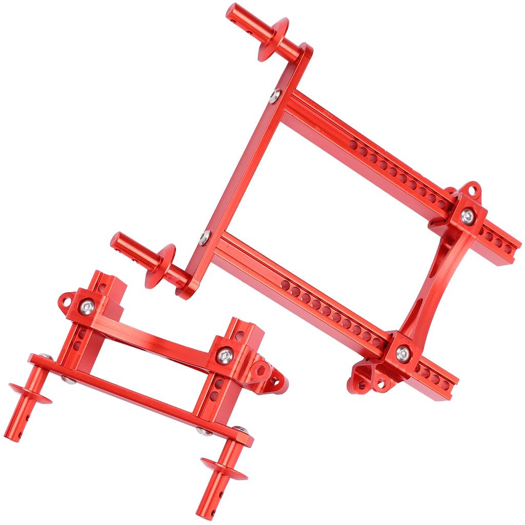 Aluminium Alloy Front Rear Post Mounts Set with Buckles for Traxxas TRX?4 RC Car Parts