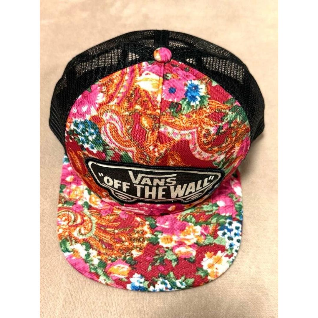 Used VANS Vans Cap Floral Pattern