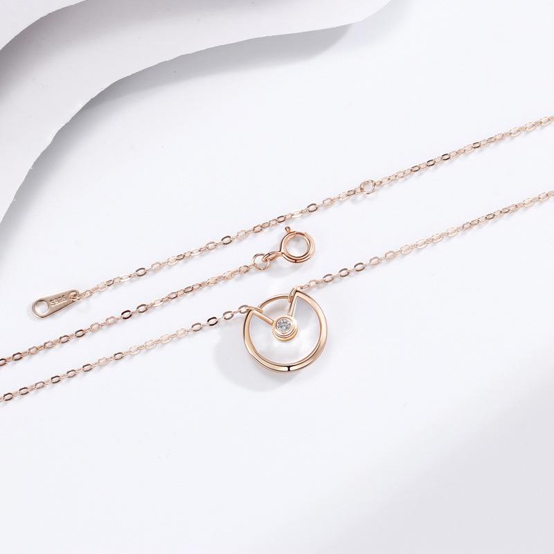 Collier Amulette Femme Luxe Léger Niche Haut de Gamme Accessoires Nacre Bijoux Design Mode