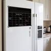 Rubber Backing Dry Erase Board Resuable Fridge Whiteboard Durable Calendar Board  Office Use
