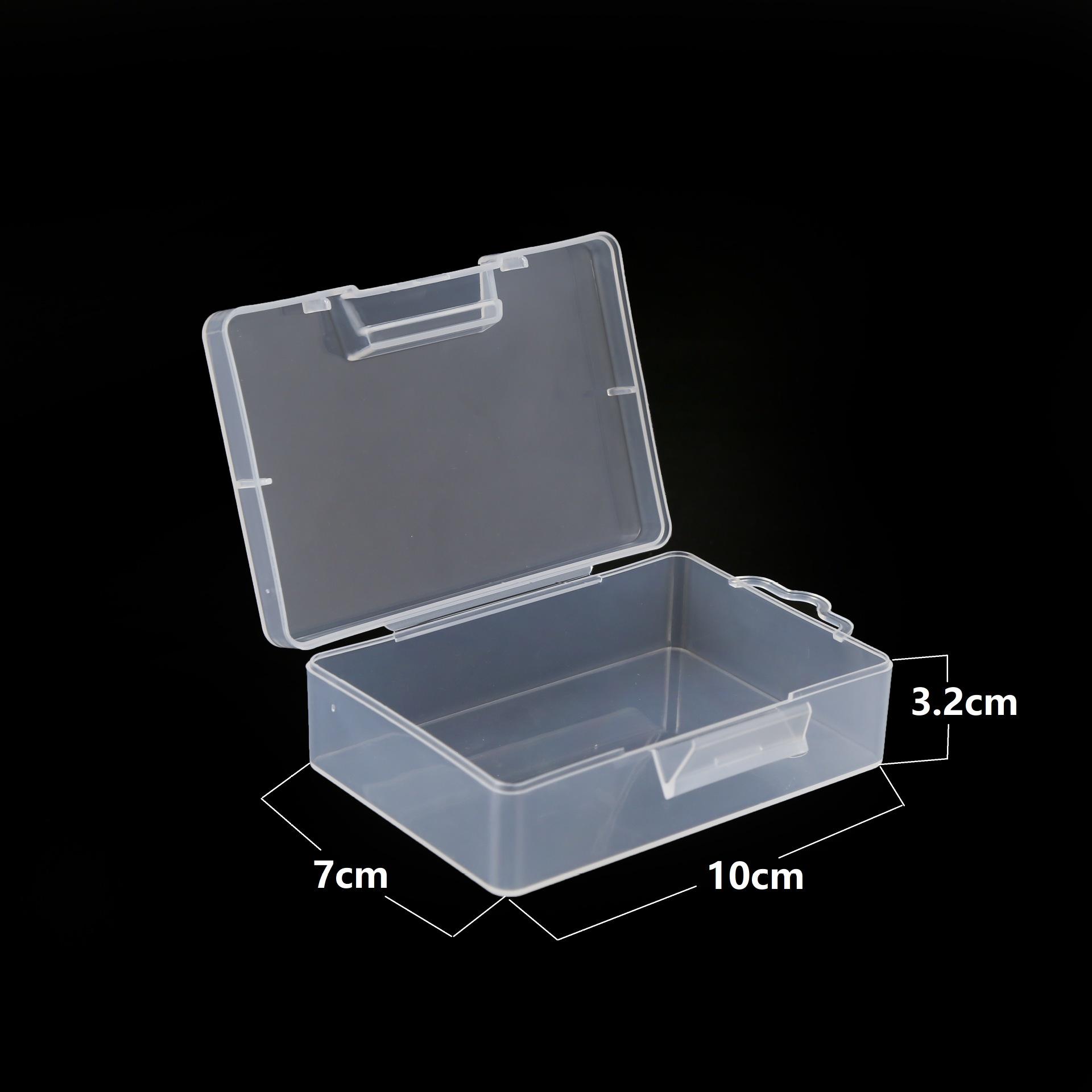

Stationery and Jewelry Display Box Set: Rectangular Transparent Plastic PP Box for Fishing Gear and Sample Storage.