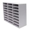 Storage Compartments, 24 Compartment Literature Organiser, Office Desk Organiser, Desktop File Holder,  Document Holder