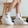 Spring New White Retro Bread Shoes Women's Chic Niche Design Hong Kong Style Sports Shoes High Value Casual Shoes