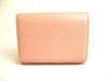 Authentic GUCCI Double G Marmont Light Pink Leather Trifold Wallet #9926  Refurbished