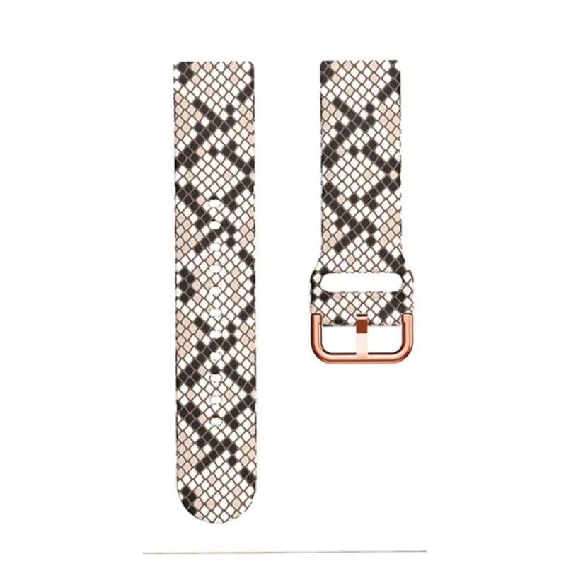 18mm 20MM 22mm řemínek Pro Redmi Watch 5 lite/ Xiaomi Mi Watch 5 Active Náramek Tištěný Silikonový Náramek Sportovní pásek Příslušenství
