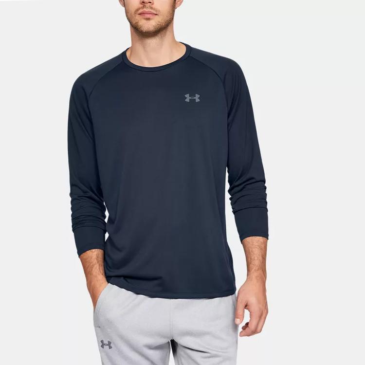 Under Armour Tech Training Tričko s dlouhým rukávem Pánské Topy Modrá 1328496-408