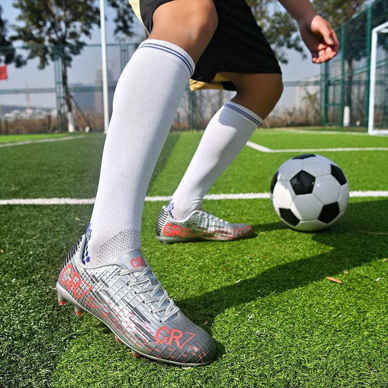 New Football Shoes Casual Comfortable Society Long Spikes Football Boots Non Slip TF/FG Resistant Sneaker Original Soccer Shoes