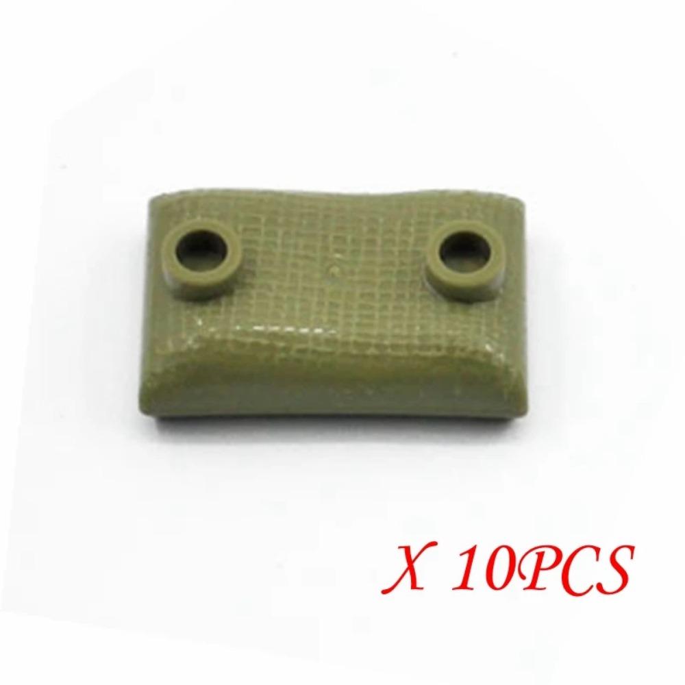 Låsbar Militær MOC Våpenveske Våpen Hunder Fallskjerm Byggeklosser Leker For Barn med Militære Låsbare SWAT Leker