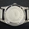 VINTAGE HMT HANDAUFZUG INDISCHE HERREN RÖMISCHE ZIFFERN SCHWARZES ZIFFERBLATT UHR a702846-1
