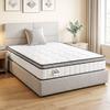 Materasso 90 x 190 cm, spessore 20 cm, materasso a molle insacchettate a 7 zone con memory foam al gel rinfrescante